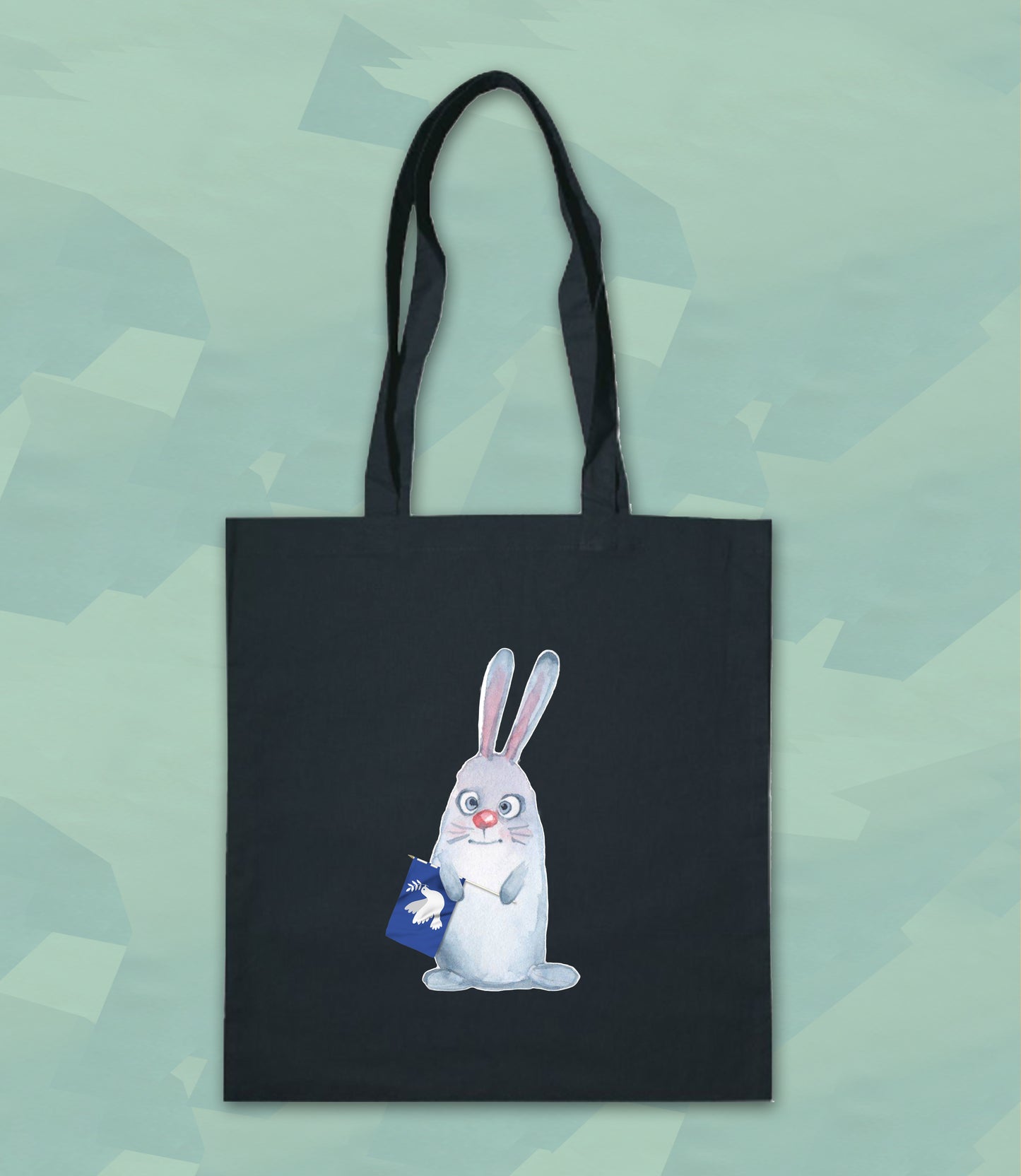 Baumwolltasche - Friedenshase