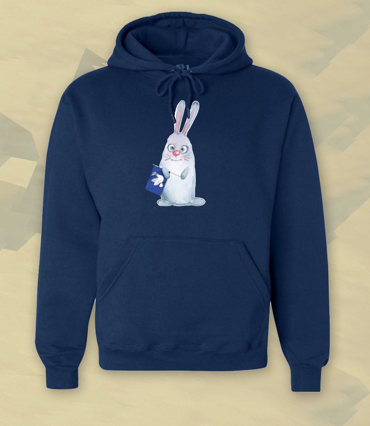 Hoodie - Friedenshase