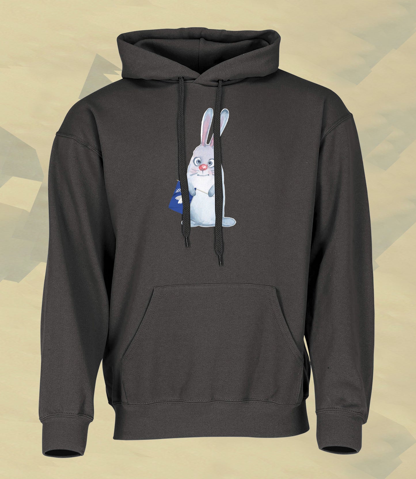 Hoodie - Friedenshase