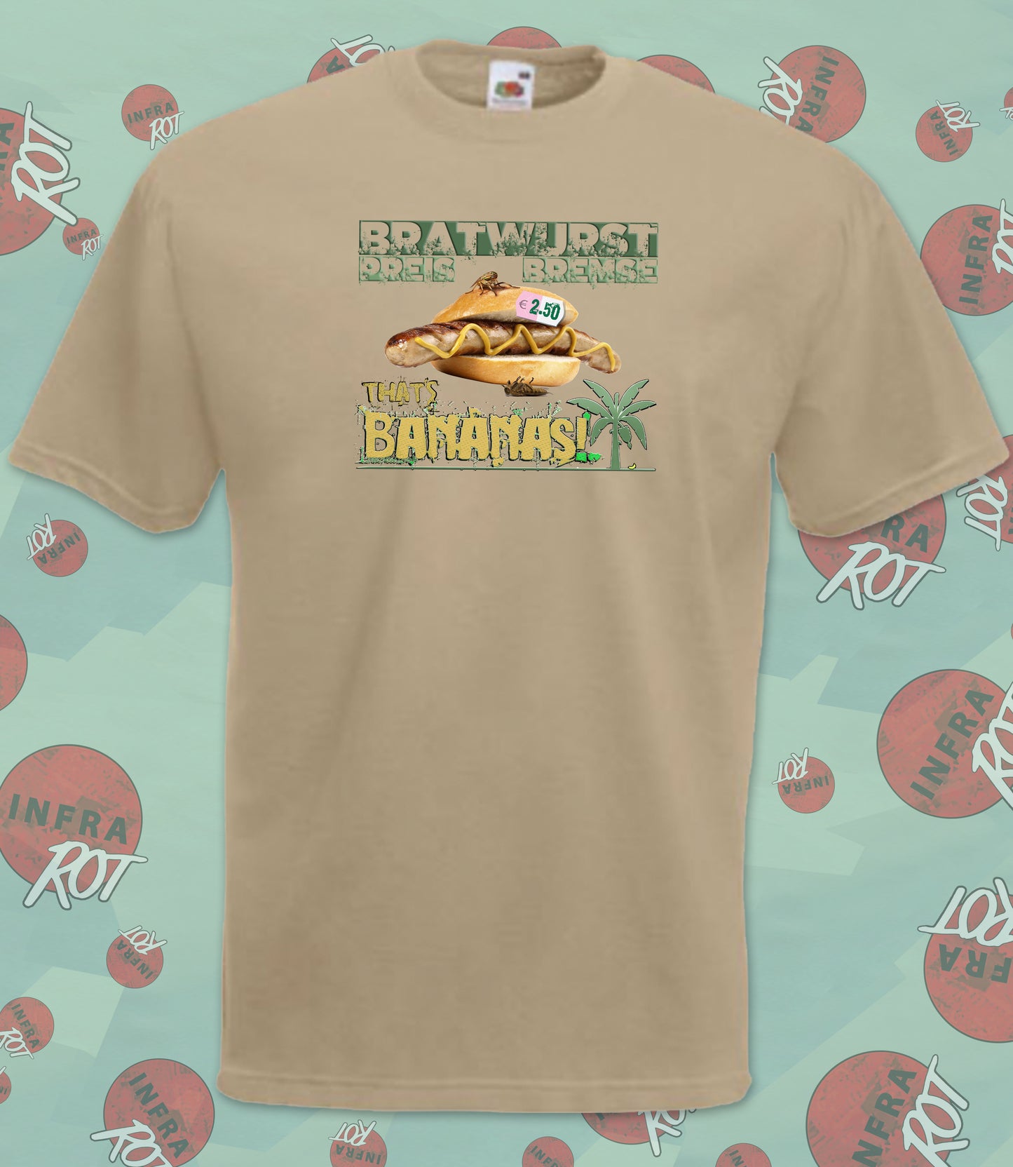 T-Shirt - Wurstpreisbremse BANANAS