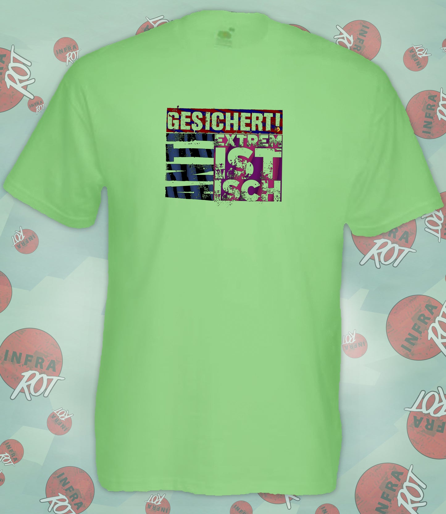 T-Shirt - GESICHERT antiextrem