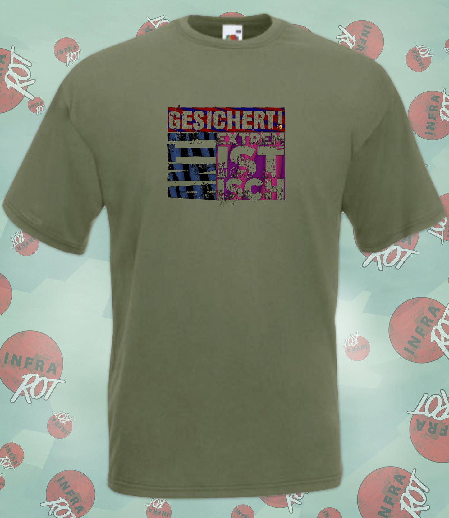 T-Shirt - GESICHERT antiextrem