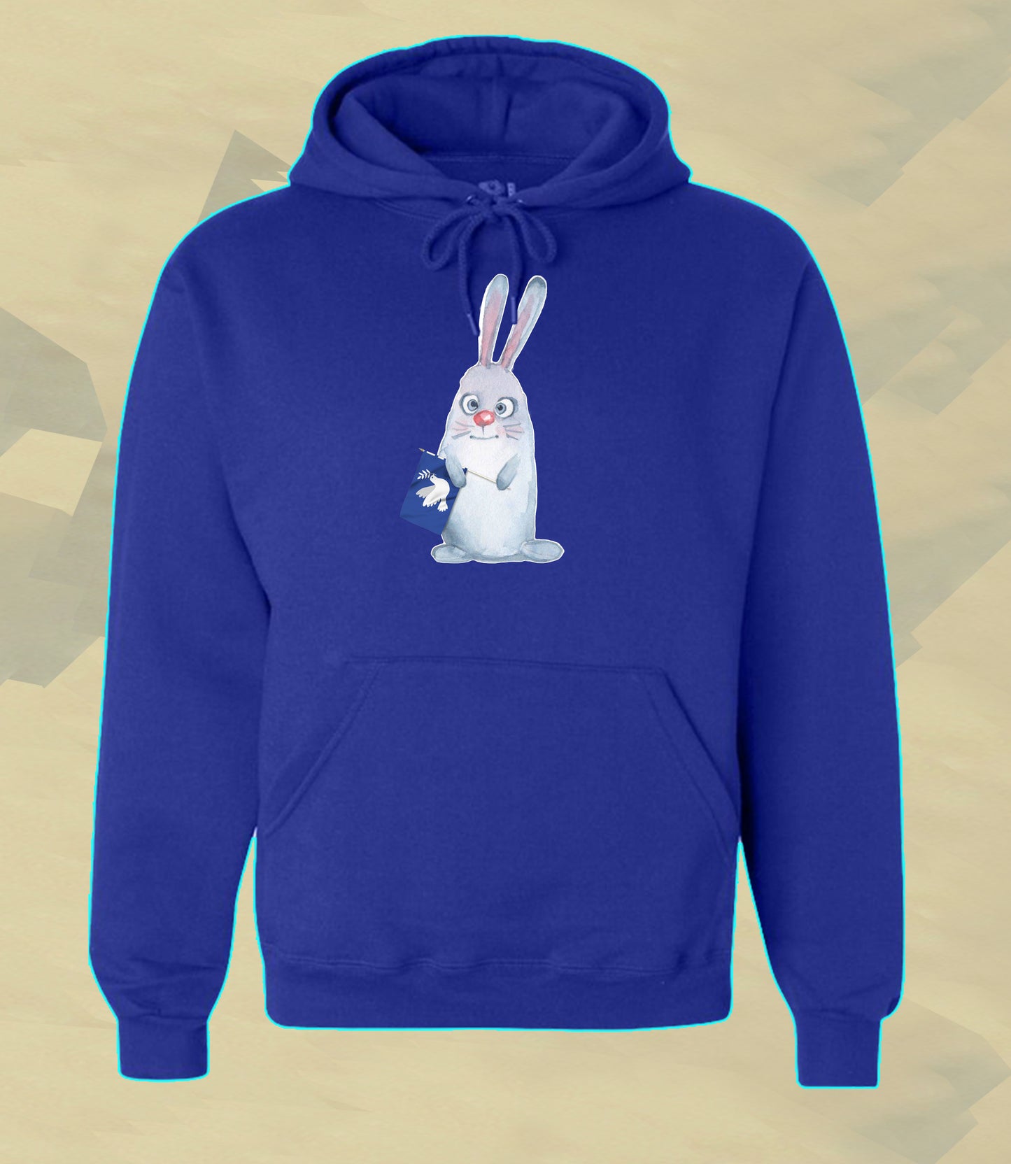 Hoodie - Friedenshase