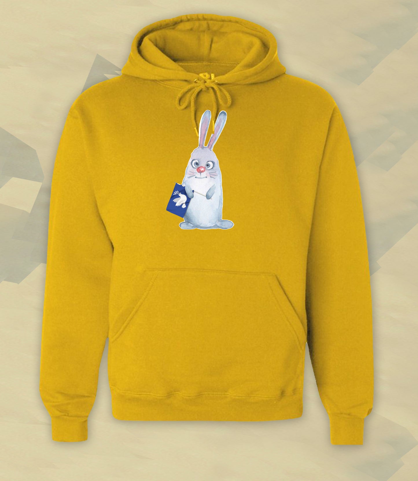 Hoodie - Friedenshase