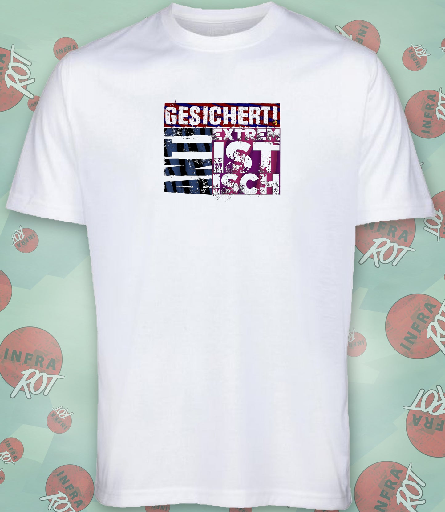 T-Shirt - GESICHERT antiextrem