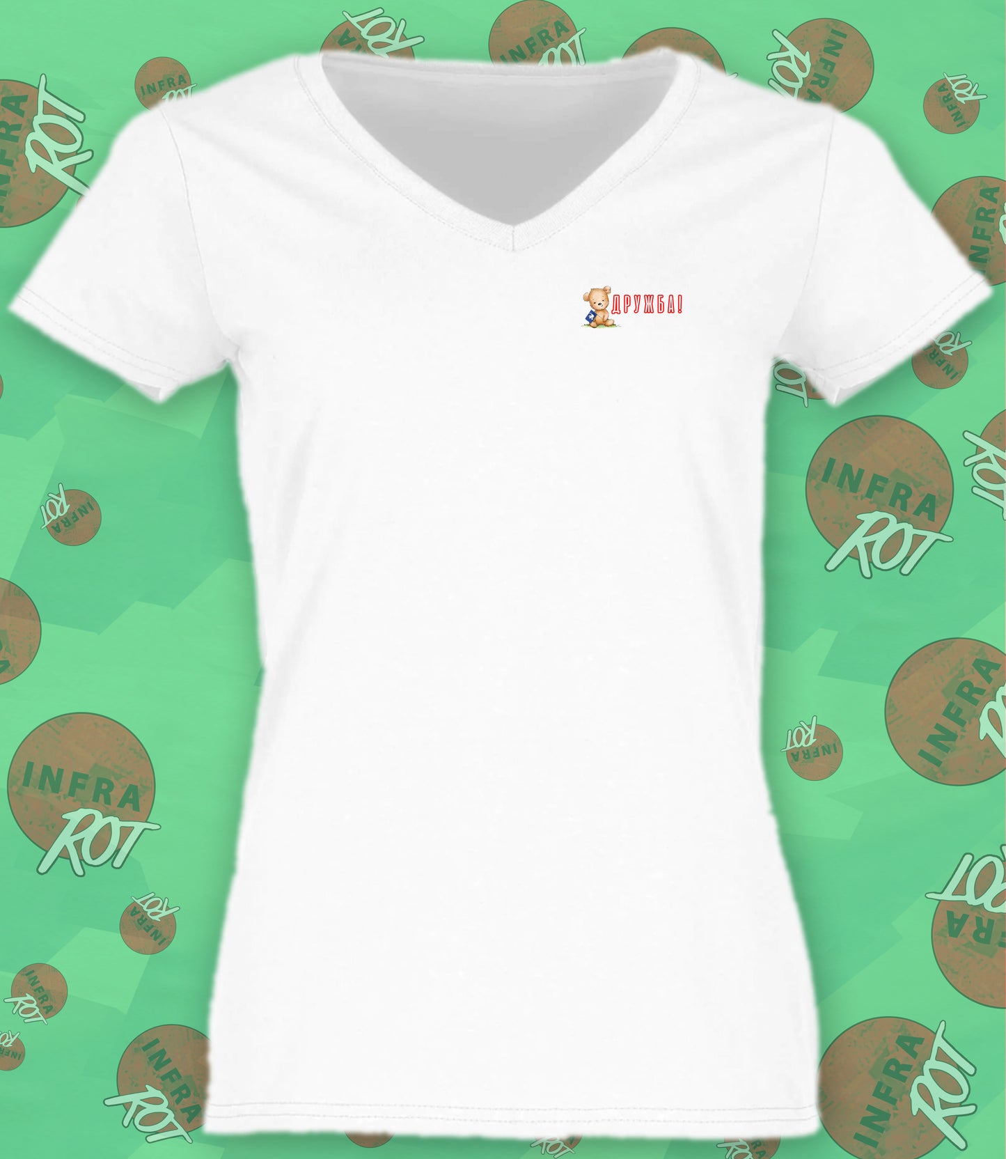 T-Shirt Ladies - ДРУЖБА (Drushba - Freundschaft)
