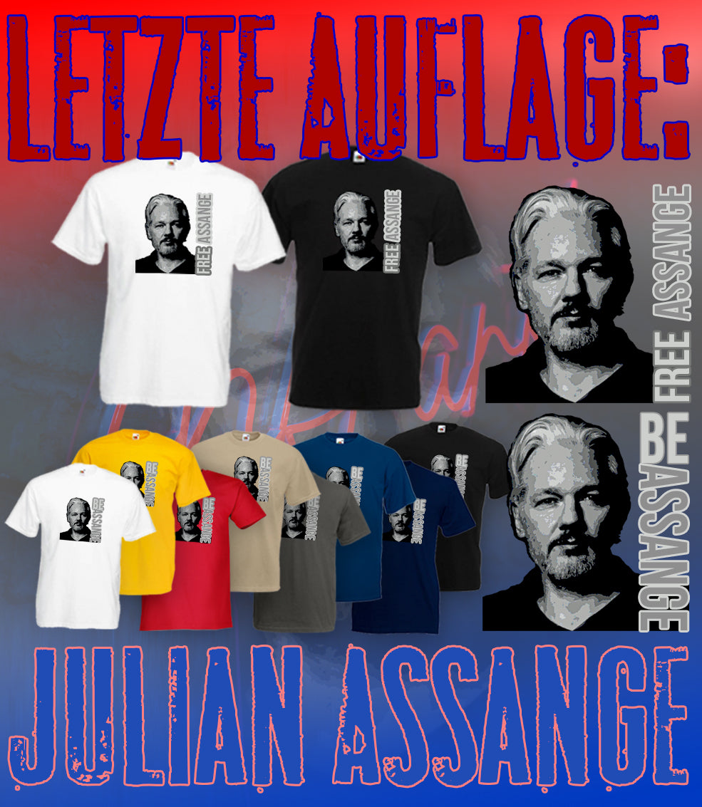 T-Shirt - BE Assange