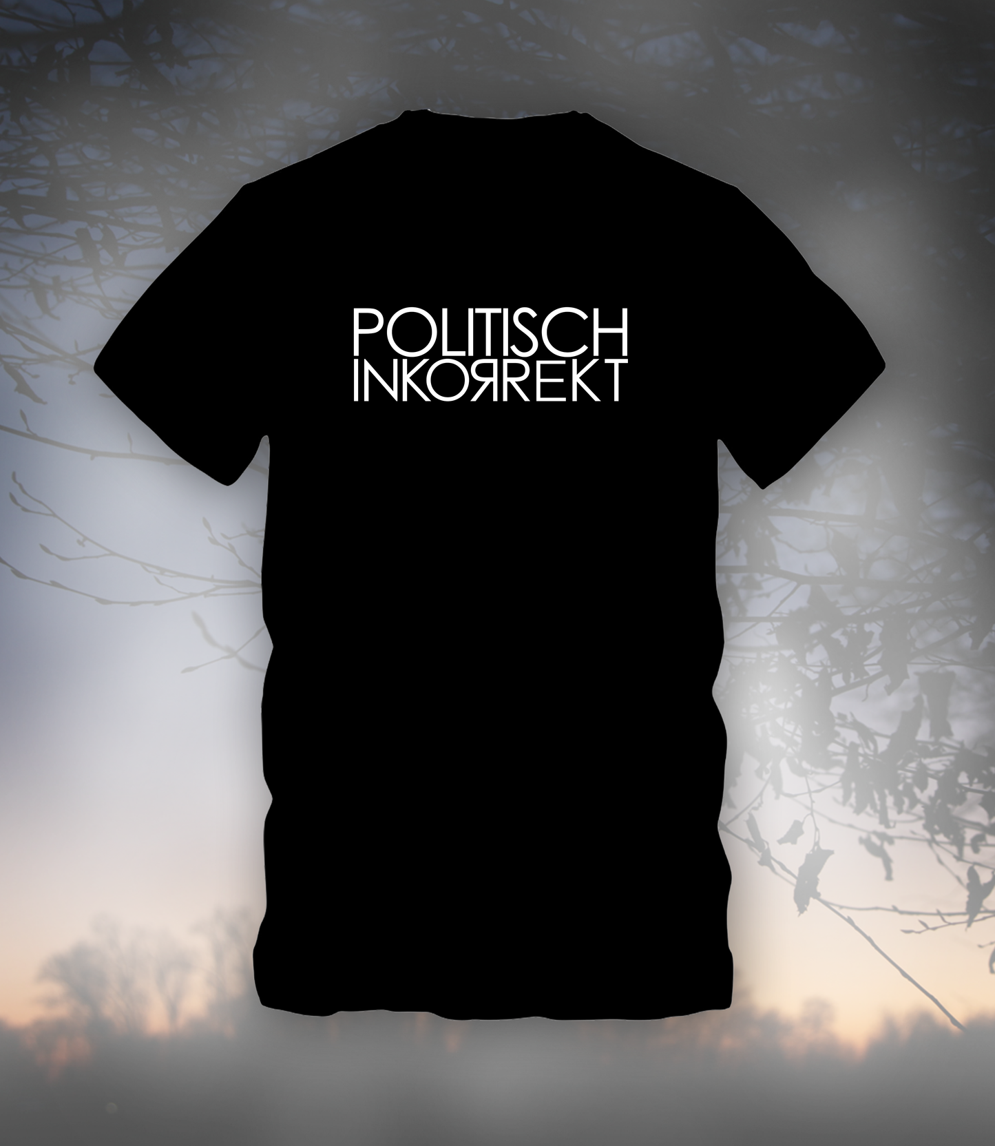 T-Shirt Uni - POLITISCH INKORREKT