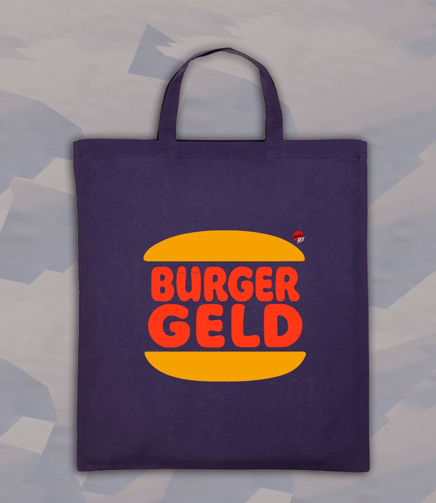 Baumwolltasche - BURGER GELD