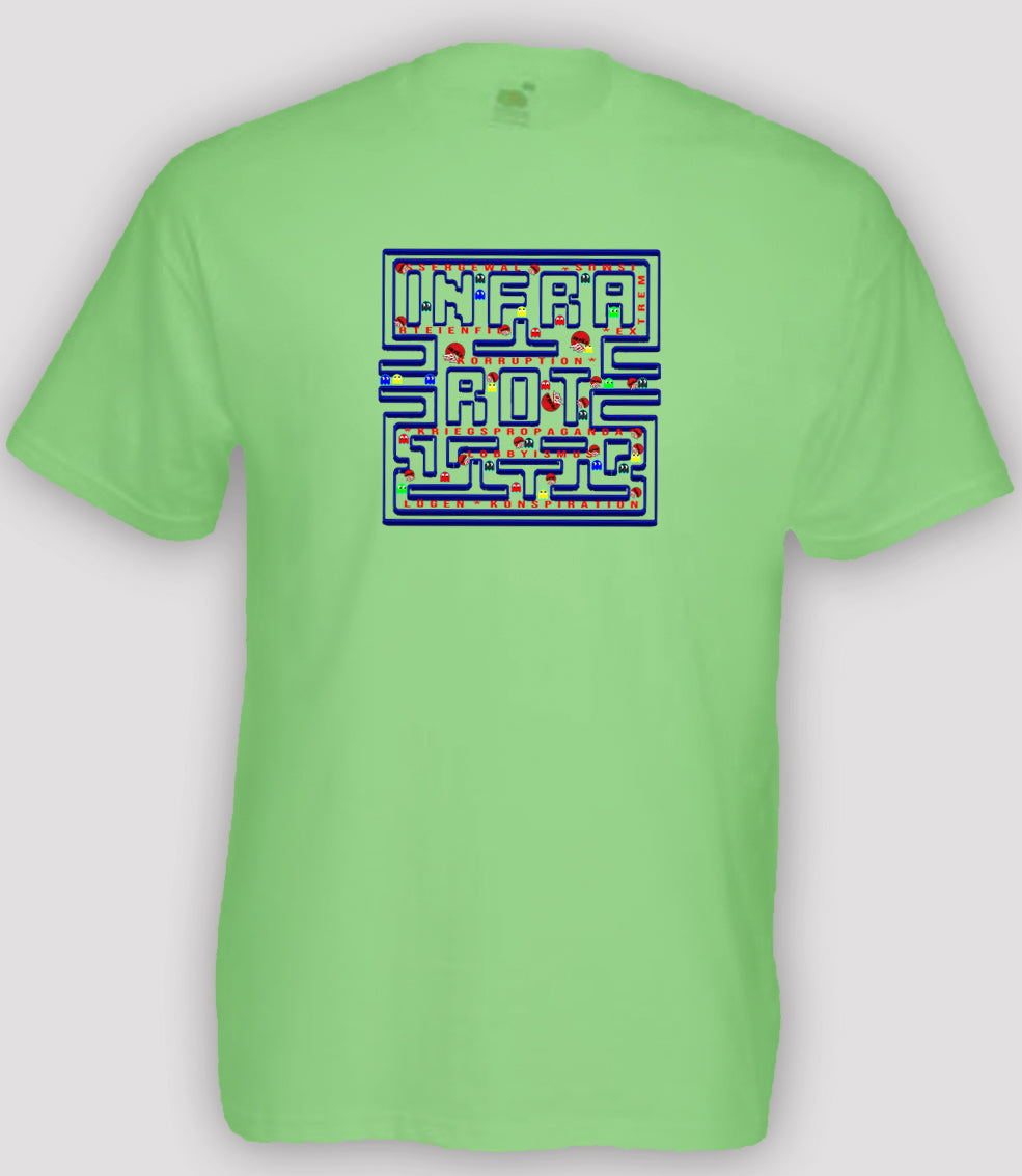 T-Shirt - Infrarot Pacman