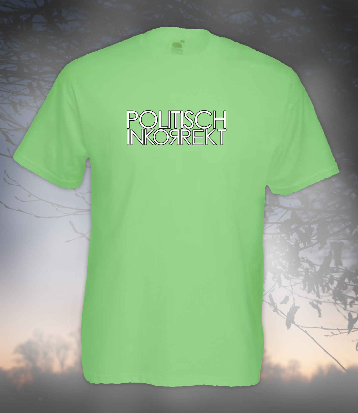 T-Shirt Uni - POLITISCH INKORREKT