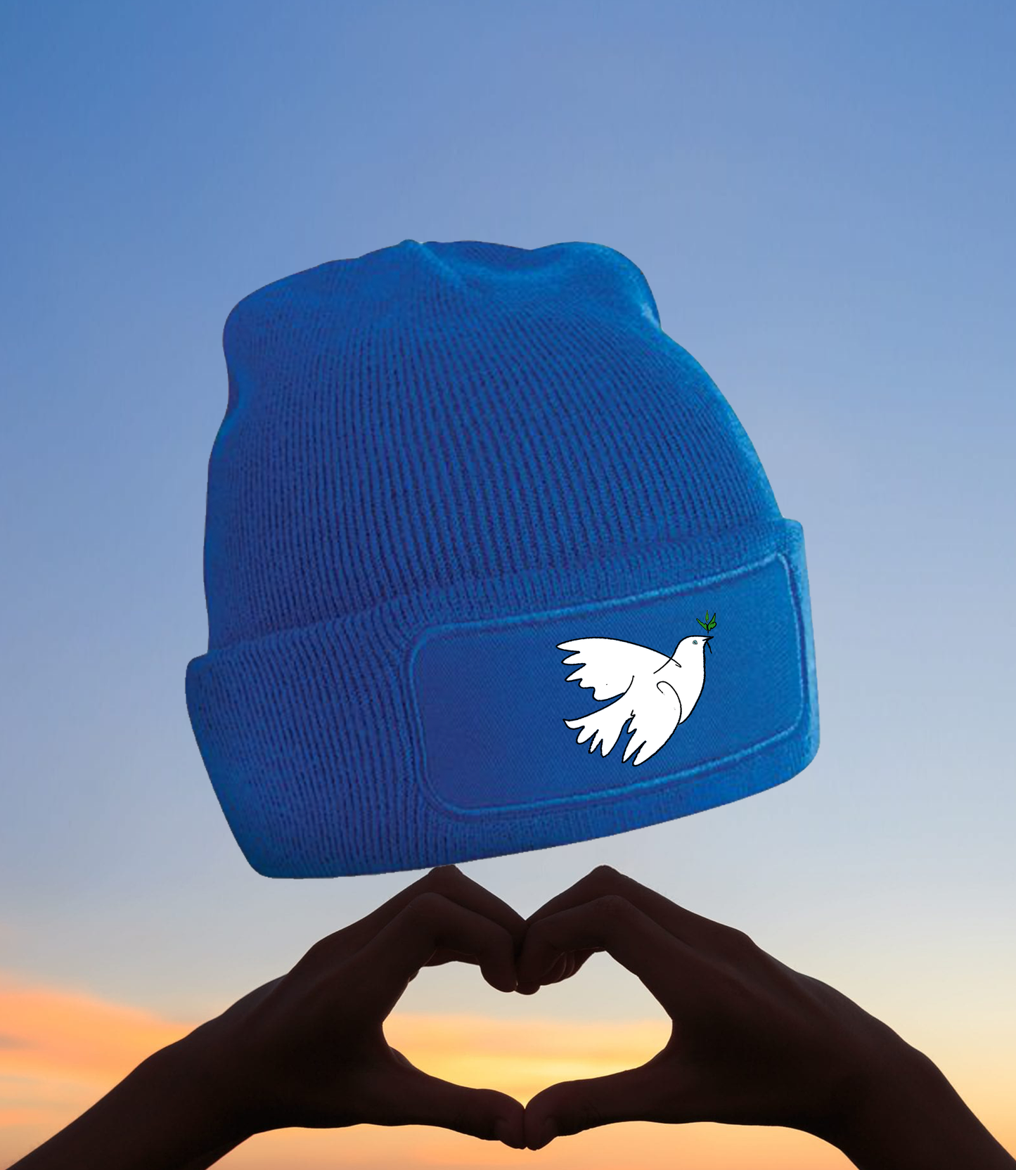 Beanie - Friedenstaube