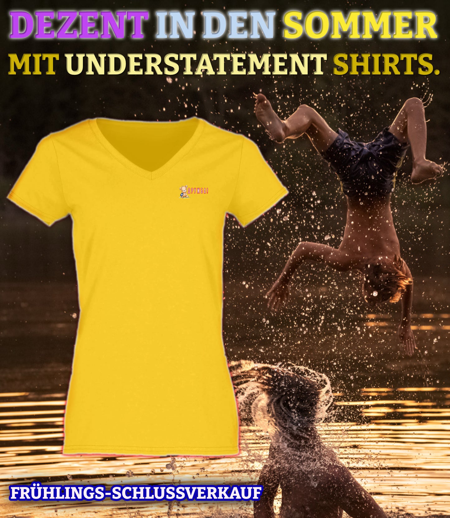 UNDERSTATEMENT SHIRTS: Alles Gelb