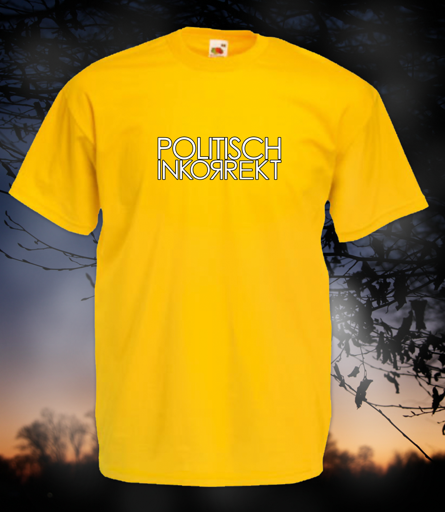 T-Shirt Uni - POLITISCH INKORREKT